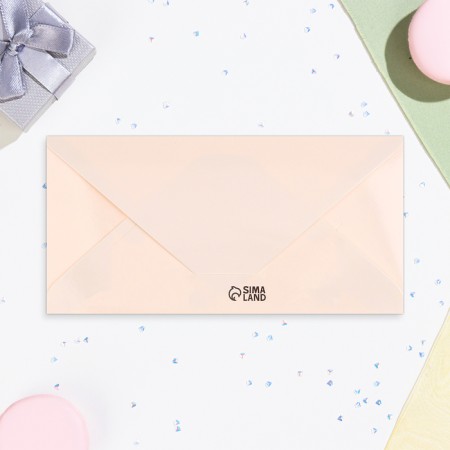 Money envelope "Happy Birthday!" hearts, 16.5x8 cm-2