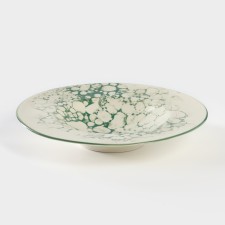Ceramic plate for pasta 