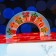 Gift box "New Year's windows", flashlight 13 x13 x17 cm