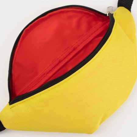 Lightning waist bag, yellow color-2