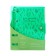 A notebook on rings A5 120 sheets in the Lorex "Neon. Green" cage, with a change of block, a plastic cover, with stickers