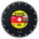 Diamond disk Stayer 3662-230_z02, segmented, d = 22.2 mm, 230 mm