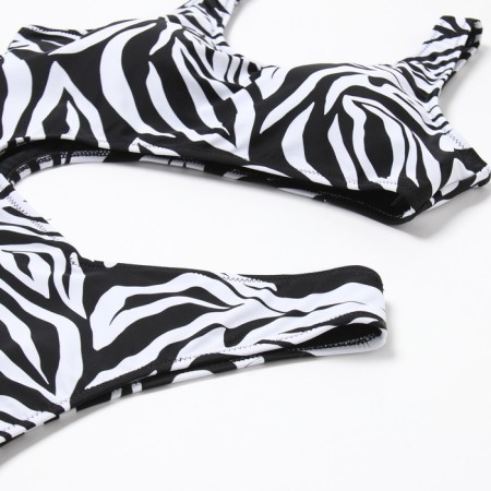 Women's swimsuit Minaku with print, size 48-5