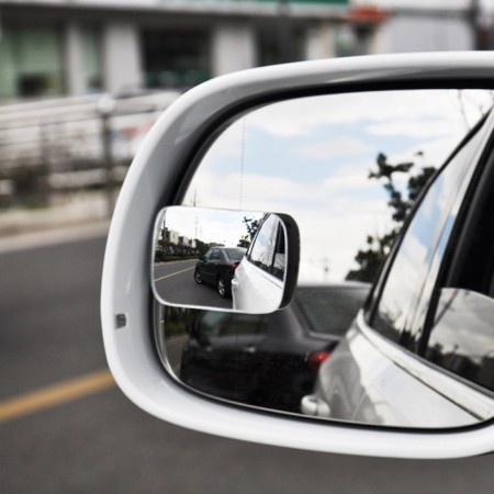 Rear view mirror, 7 × 4 cm, set 2 pcs