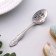 A spoon is a nominal, tea, with an engraving "Alexander", h = 14