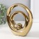 Souvenir Ceramics "Abstraction. Equilibrium" Gold 17.5x6.5x19.5 cm