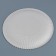 Disposable plate "white" cardboard, 23 cm