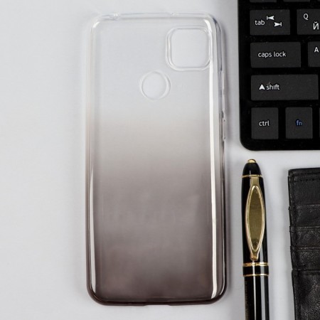 Ibox Crystal case for Xiaomi Redmi 9c, silicone, black gradient-1