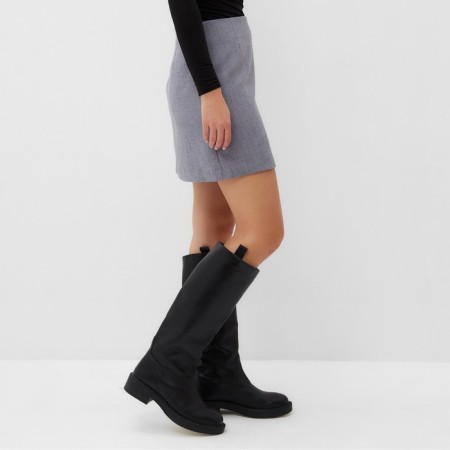 Women's Skirt Mini Mist, R.S, Gray-2