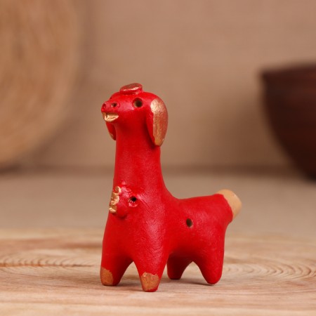 Абашевская игрушка "Собачка", 8х3х8 см, Ворожейкин В.А.-4