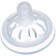 Nipple for a bottle, +3 months, 2pcs., Middle stream, Natural, Throat 50mm