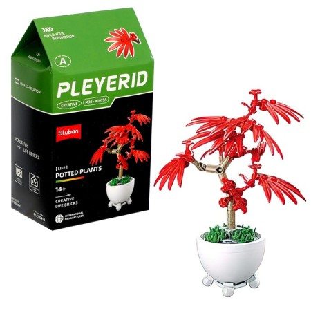 Designer "Flowers in a pot", 6 species, mix-5