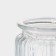 Glass Bank for bulk products with a ceramic lid of the bunny in gold, 230 ml