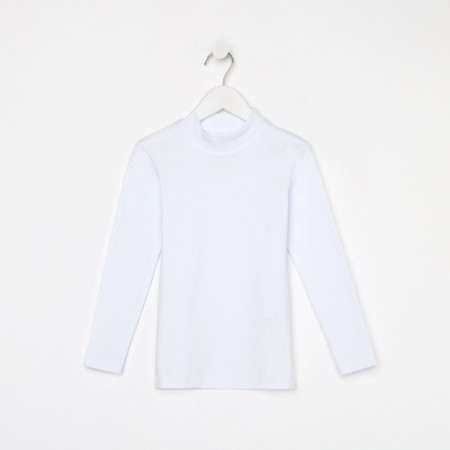Baby turtleneck, white color, height 116 cm-5