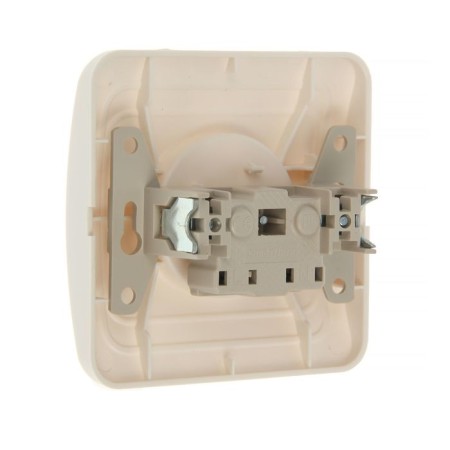 Smartbuy "Mars" socket, 10 a, single, hidden, without salary, white-1