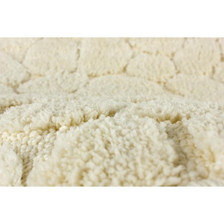 Bathroom mat "Milena", 50 x 80 cm, beige color-1