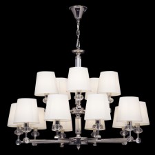 Люстра Maytoni MOD018PL-15CH, 15хE14, 40Вт, 89х89х164 см, цвет хром