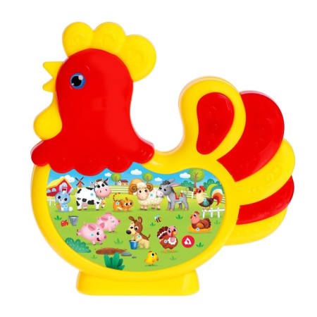 Musical toy "Friendly Farm" Sound, color mix-1
