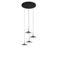 Lumber of the suspended Mantra Orion, Led, 2360lm, 3000k, brass color