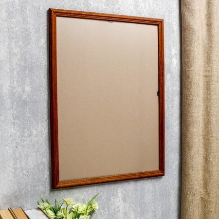 Photo frame wood 30x42 cm nut, mix (plastic screen)-1