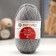 Acryl yarn 100% acrylic 300m/100g (96 gray melange)