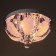 Chandelier 5955/400 CR chrome 4x40W E14 LED-RGB PDU 40x40x21cm