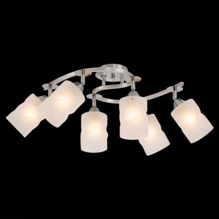 Ceiling Citilux Cutilux CL119260, 52x38x1.5 cm, 6x75W, E27, Gray color-1