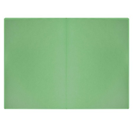 Diary of a low -up A5, 120 Escalada sheets, soft binding, artificial leather "Nappa", foil embossing, white offset 70 g/m², green-3