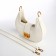 Female bag Textura, small size, milk color