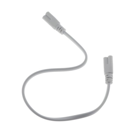 Wire for connecting lamps for plants ULI-P Uniel, 30 cm, 3 contacts, white
