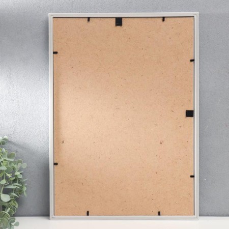 Photo frame Plastic Gallery 29.7x42 cm, (A3) 636461, white with gold (plastic screen)-2