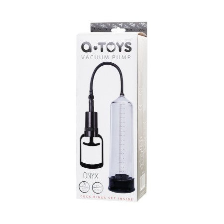 Pump for Penis Toyfa A-Toys, PVC, Black Color, 23.5 cm-7