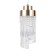 Bayerlux “Ginel” lamp LED 16W gold 8.5x8.5x22-130 cm