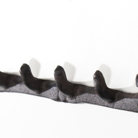Hooks decorative cast iron "key to the castle" 31x9 cm-2