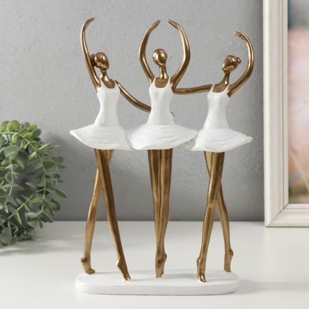 Souvenir Polystone "Three Ballerins" 19,5x7.5x29.5 cm