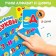 Training poster "Funny letters", works from batteries