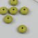 Busina silicone "flattened" forest green d = 1.2 cm
