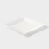 Porcelain Square Wilmax Stella, 25 × 25 cm, white color