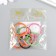 Ring for creativity (for photo albums) "Color" MIX int. D = 2.5 cm external. D = 3 cm set 8 pcs 91494