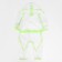 Commentary raincoat for dogs, 2xl rr (DS 42, OG 57 cm, weight 16-20 kg), transparent yellow