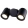 Sconces Outdoor O010WL-02B, 2x50W, 6.5x20.5x6.7 cm, GU10, black color