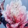 Acrylic painting "Sakura branch" 60x39.5 cm