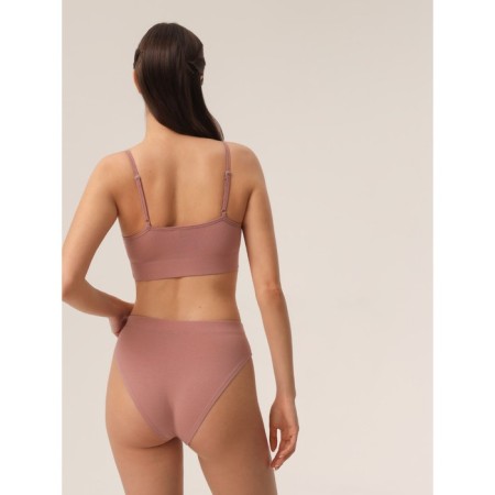 Female top on thin adjustable straps Mirey, size 46, pink color-1