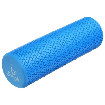 Massage roller SANGH, 30x9 cm, blue color-7