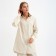 Women's shirt Minaku: Home Collection Beige color, pr 42