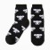 Socks kaftan Cheburashka size 36-39 (23-25 ​​cm) black