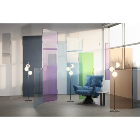 Taleser Maytoni Mod048FL-03G, 3CHE14, 40W, 37.7x37.7x150 cm, color gold-2