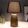 Jolani lamp E14 40W Black with a golden patina 23x23x36.5 cm Risalux