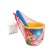 Sand set No. 92: bucket No. 8 “Fox”, shoulder blade 22 cm, molds 3 pcs.