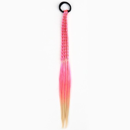 Hair strand on elastic band, 40 cm